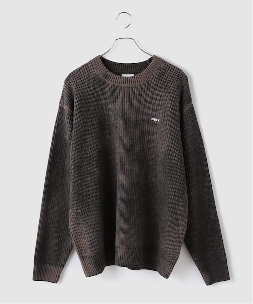 OBEY / オベイ SPRAY EFFECT SWEATER