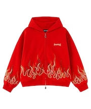 SUPPLIER / サプライヤー FirePattern Rhinestone Zip Hoodie