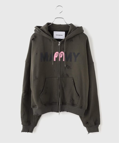 TEPPEI FURUYAMA / テッペイフルヤマ MAMY ZIP-UP HOODIE
