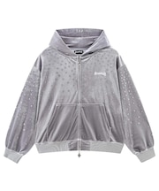 SUPPLIER / サプライヤー Micro Cross Velour Zip Hoodie