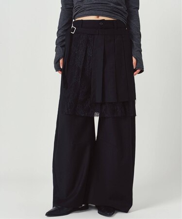 Knuth Marf / クヌースマーフ pleated skirt pants