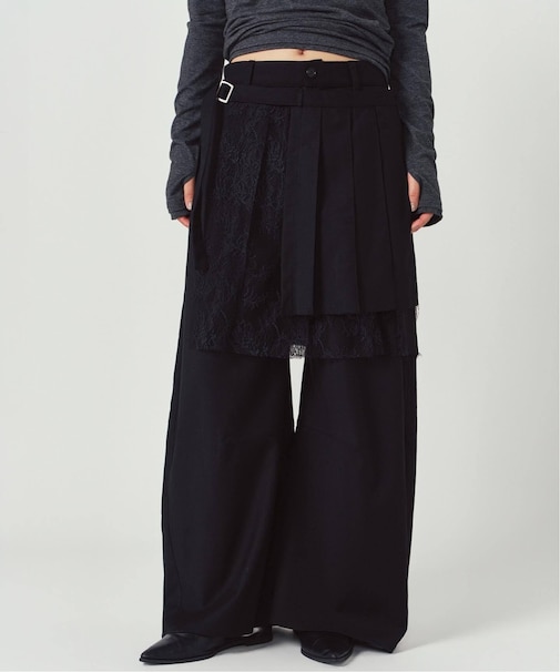 Knuth Marf / クヌースマーフ pleated skirt pants