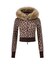 SupBaby by SUPPLIER Leopard Baby Cross Fur Zip Hoodie