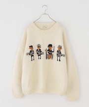 MacMahon Knitting Mills / マクマホンニッティングミルズ Crew Neck Knit-BAND