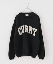 MacMahon Knitting Mills / マクマホンニッティングミルズ Crew Neck Knit-CURRY
