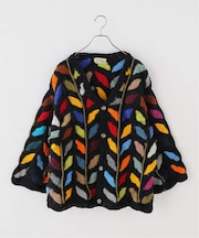 MacMahon Knitting Mills / マクマホンニッティングミルズ Button Cardigan-Leaf