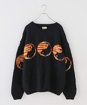 MacMahon Knitting Mills / マクマホンニッティングミルズ Crew Neck Knit-Yin & Yang