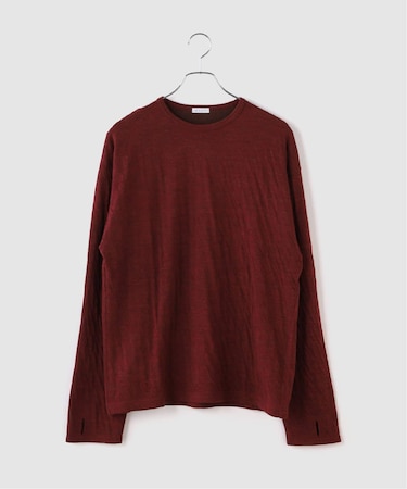 Name ./ ネーム DOUBLE JERSEY L/S