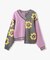 anna sui nyc / アナスイエヌワイシー ハナガラMIXジャガードプルオーバー