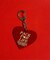 ラバー HEART KEY HOLDER
