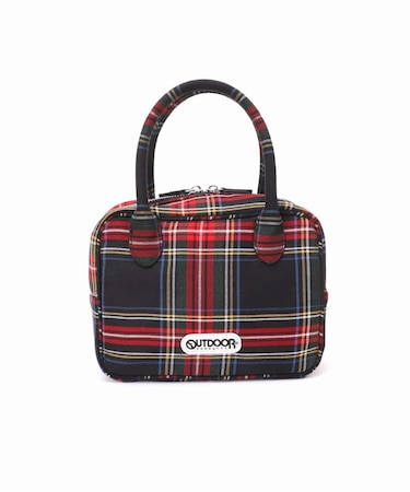 2WAY CUBE BAG Plaid Pattern
