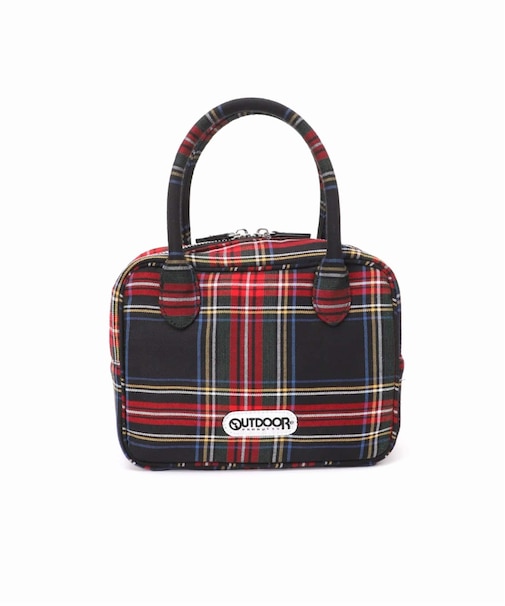 2WAY CUBE BAG Plaid Pattern