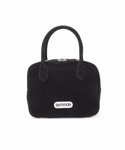 OUTDOOR PRODUCTS 2WAY キューブバッグ Suede 黒 2WAY CUBE BAG Suede Look｜アウトドアプロダクツユージュアルシングス