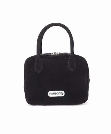 2WAY CUBE BAG Suede Look