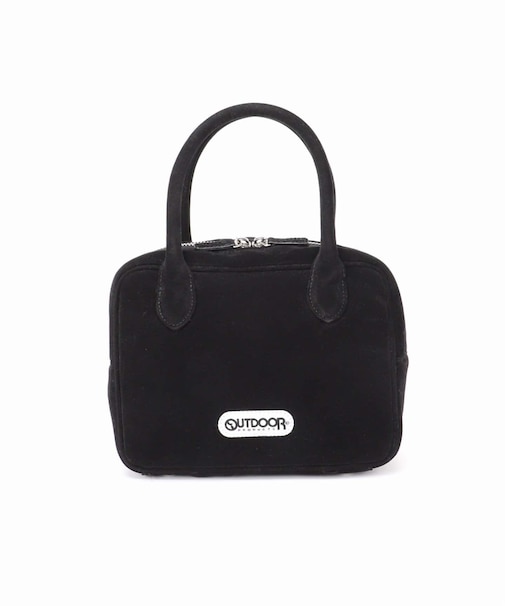 2WAY CUBE BAG Suede Look