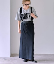 サーマルサスペンダー付スカート