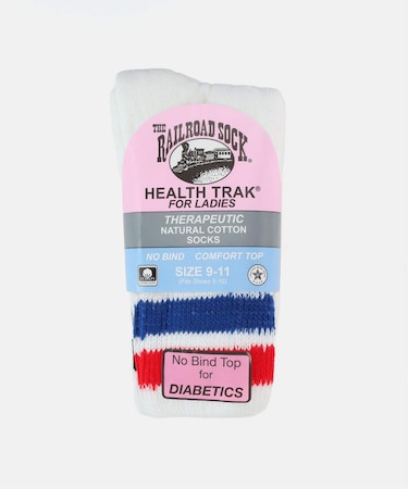 RALLROAD SOCK Healthtrak Stripe 2P