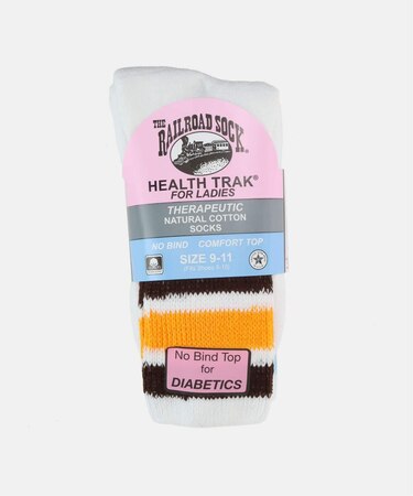RALLROAD SOCK Healthtrak Stripe 2P