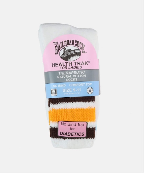 RALLROAD SOCK Healthtrak Stripe 2P