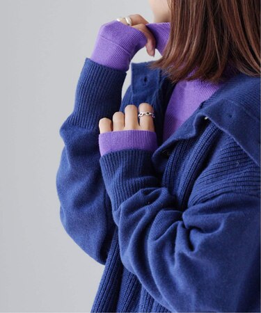 追加2 リブタートルニットプルオーバー