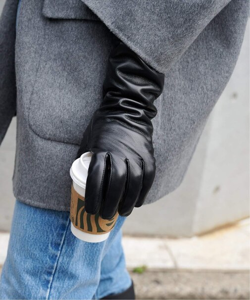 レザーロンググローブ