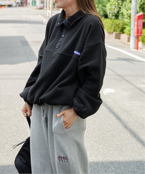 追加 フリーススナップブルゾン ユニセックス着用可｜アウトドア