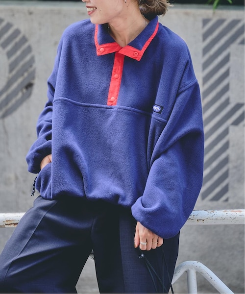 追加 フリーススナップブルゾン ユニセックス着用可｜アウトドア