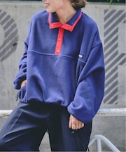 追加 フリーススナップブルゾン ユニセックス着用可