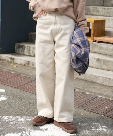 ULTフェードデニムハイライズルーズ5PKT