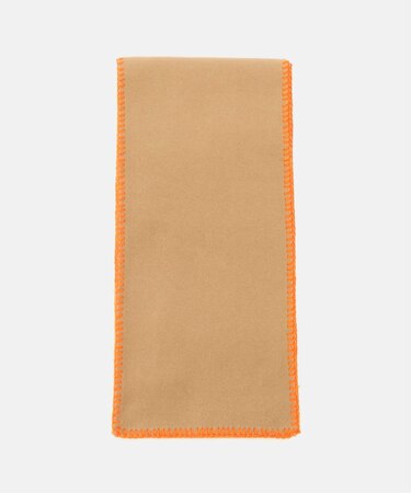 blanket stitch fleece Muff AC-143