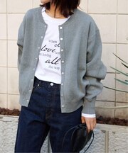 追加 スウェットライクカーデ