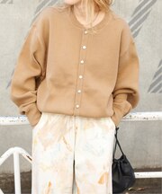 追加 スウェットライクカーデ