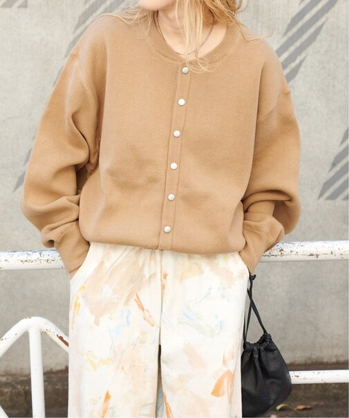 追加 スウェットライクカーデ