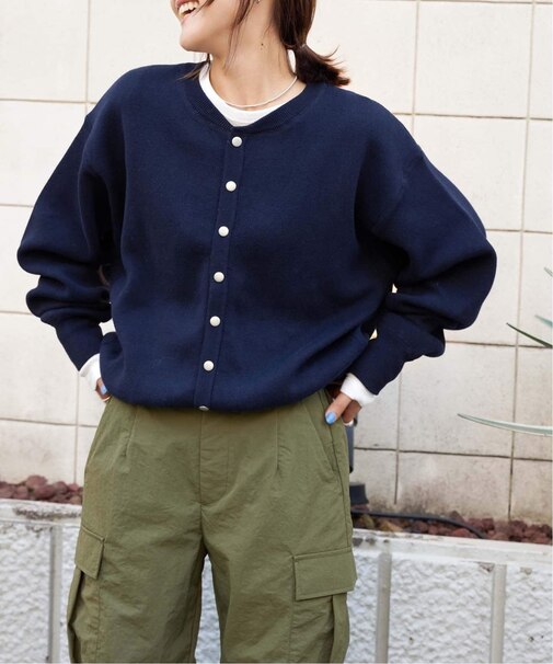 追加 スウェットライクカーデ