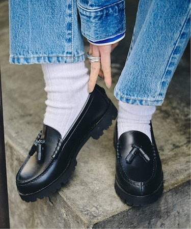 HARUTA×OUTDOOR PRODUCT 別注 タッセルローファー