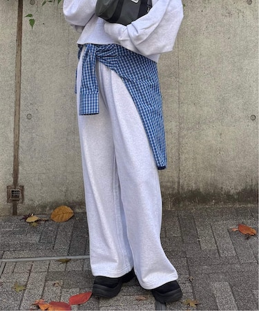GOAT 別注スウェットワイドパンツ
