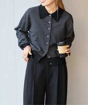 ポロシャツカーディガン