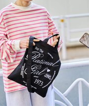 WEB・横浜店限定カラーあり Rational Girl ナイロン2WAYトート