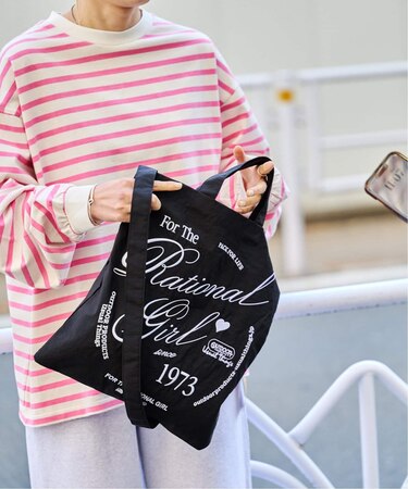 WEB・横浜店限定カラーあり Rational Girl ナイロン2WAYトート