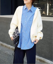 スウェットライクジップフードパーカー