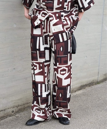 RAGモチーフリラックスパンツ　セットアップ対応