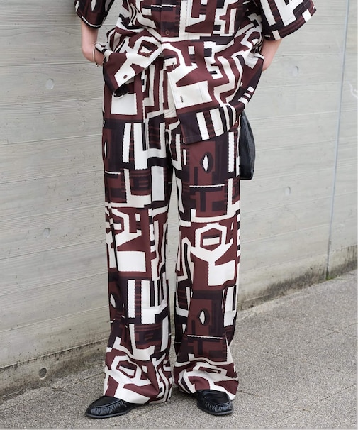 RAGモチーフリラックスパンツ　セットアップ対応