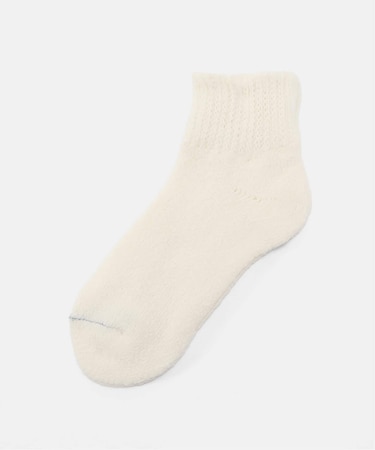 スラブコットンショートソックス