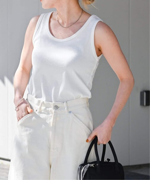 新色追加 シグネチャー前後タンクトップ