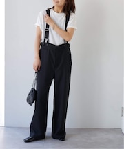 TEE×サスペンダーパンツ2点SET 一部店舗+WEB限定