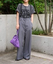 追加キュプラステッチワークドロストパンツ セットアップ対応 