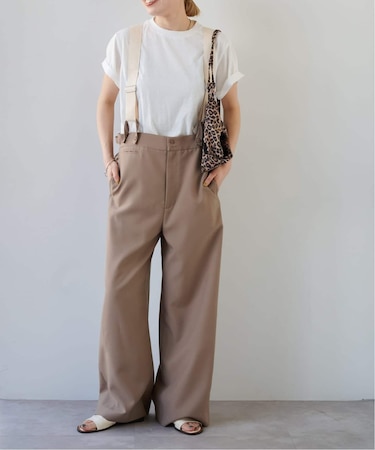 TEE×サスペンダーパンツ2点SET 一部店舗+WEB限定