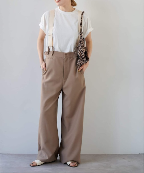 TEE×サスペンダーパンツ2点SET 一部店舗+WEB限定