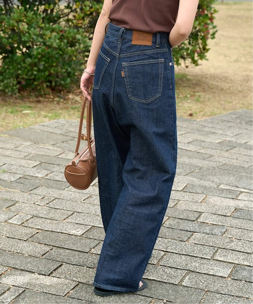 ULTサマーデニムハイライズルーズ5PKT 38サイズ 追加 ULTサマーデニムハイライズルーズ5PKT BLUE/NAVY｜アウトドア