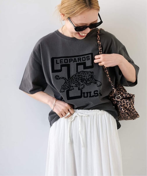 追加 ピグメントカットオフZOO TEE